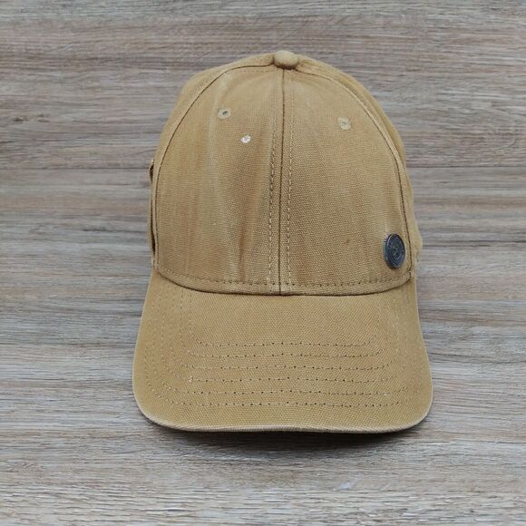 Free Authority Hat Mens Brown Adjustable Fishing Hunting Baseball Cap - Picture 1 of 10